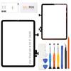 SRJTEK Комплект сенсорного экрана для iPad Air 4 2020 10,9 дюйма (A2324, A2072, A2325, A2316) - Ремонтный комплект (ЖК-экран не входит в комплект)