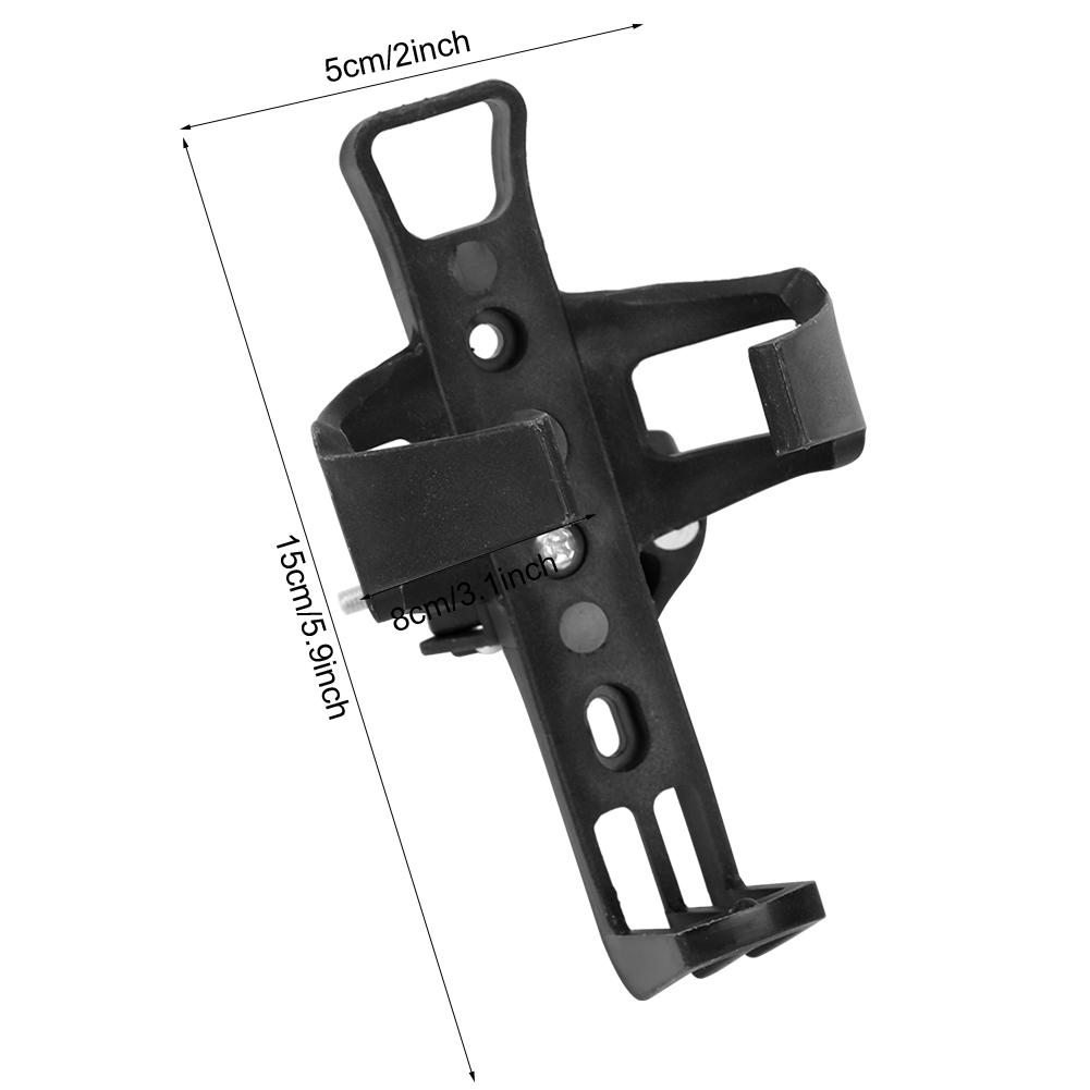Bottle Rack Holder Water Cup Kettle Support for Bicycle Electric Scooter(black)