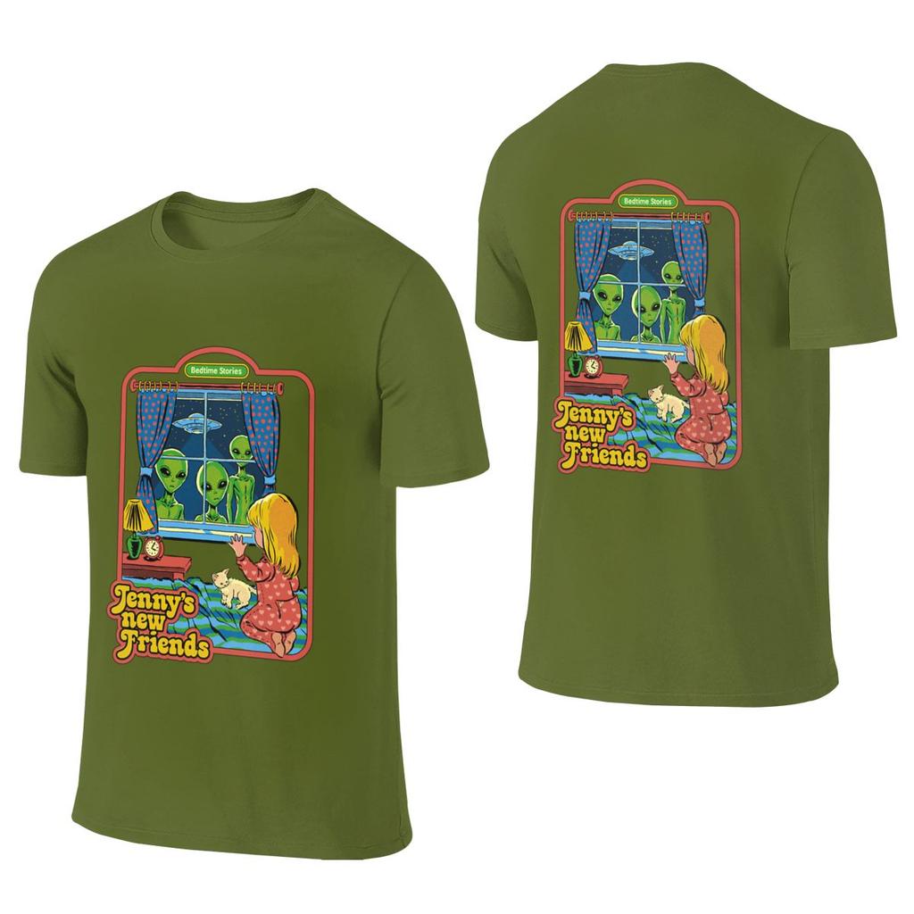 Jenny S New Friends Not Easy To Deform Reversible Tshirt Simple Casual Sweatabsorbing And Quickdrying Cotton Tee