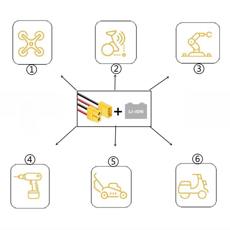 XT60 PW XT60PW XT30PW XT30 XT60E-M/F Разъем Штекер Розетка Мама Папа для Дрона RC Вертолета Li Литий-ионной Батареи Amass CE