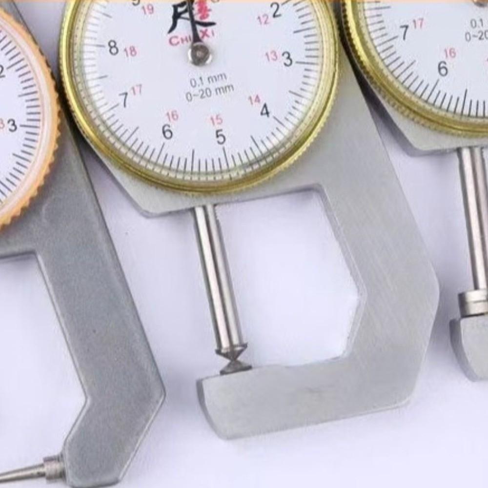 High Precision Thickness Tester Round Dial Measuring Tool Mechanical Dial Caliper Hollow Pipe