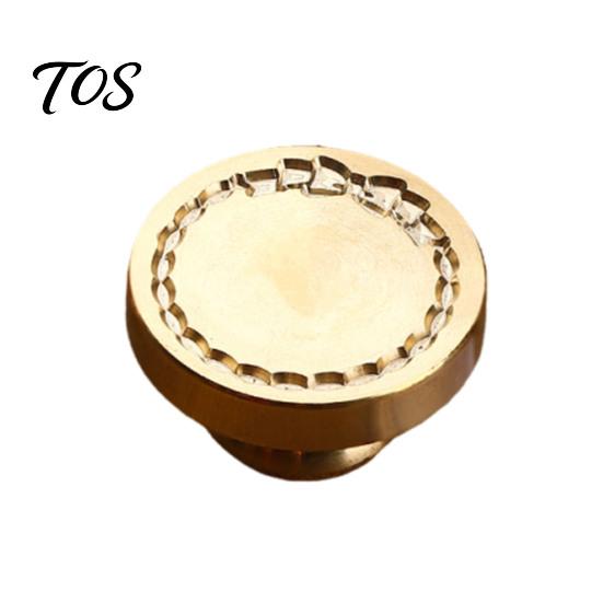 Personalized Wax Stamp Minimalist Frame Seal Head, Solid Brass Engraved Sealing Head Replacement Heads for Envelope Gift Packaging Journal Card