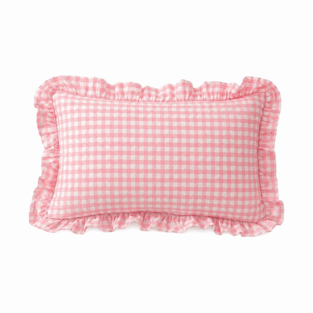 Lotus Leaf Skirt Edge Ruffled Edge Pillowcase Soft Cotton Art Cushion Cover Bedroom