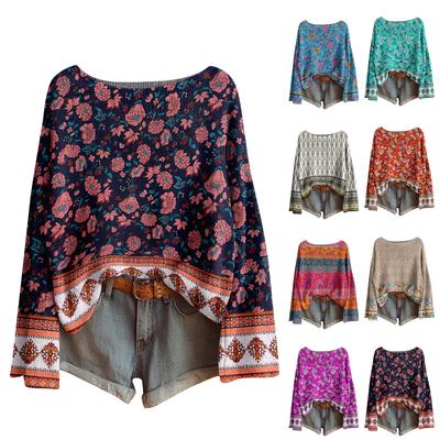 Женская мода с длинным рукавом, рождественский принт «Снеговик-снежинка», куртка, кардиган