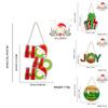 Charming Wooden Christmas Plaque Decorations For Festive Party Atmosphere And Joyful Celebrations