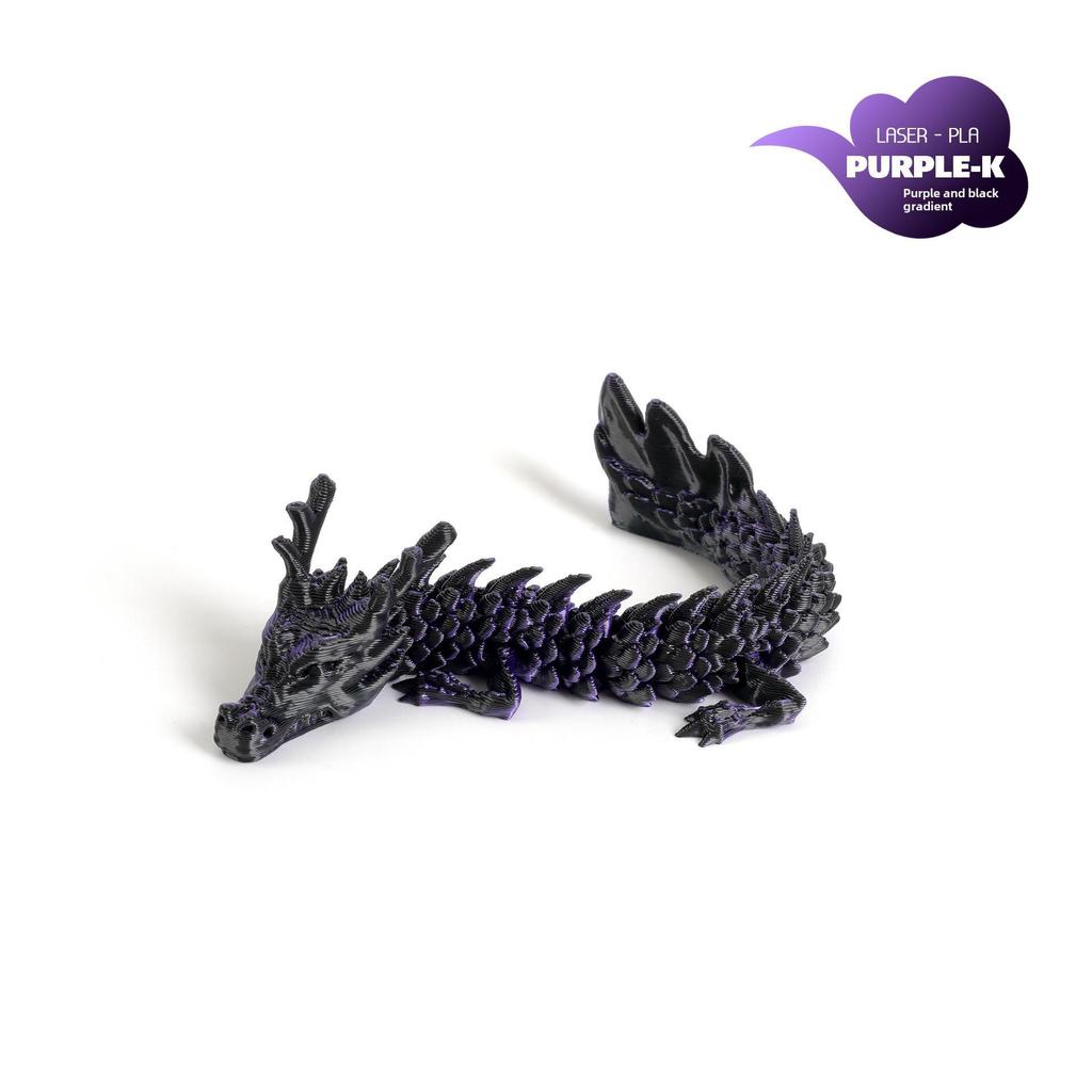 3D Яйцо китайского дракона ручной работы с крыльями - Креативное украшение, игрушка, ремесло