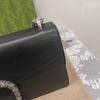 [Pre-Owned] Dionysus Versatile Solid Color Tiger Head Buckle Chain Leather Handheld Crossbody Shoulder Bag Small - Excellent #10LU80R