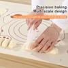 1Pc Silicone Pastry Mat Baking Mat Non-Stick Dough Mat Pastry Mats For Rolling Dough With Measurements For Cookies Pizza Cake