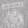 Iron Man Unisex Adult Invincible Dad Fathers Day T-Shirt