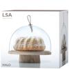 LSA Cake Stand Dome Clear Diameter 28cm IVALO & G1500-28-301