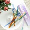 Accessories Color Contrast Transparent Juice Milk Drinking Drinking Tube Gift Box Set Glass Straw