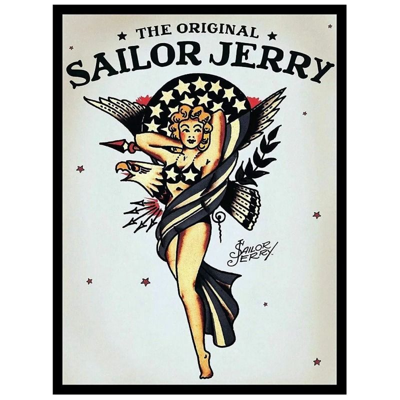 Large Scale Tin Painting for Bars Pubs Clubs Man Spaces Wall Decor