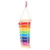 Hanging Chicken Sound Toy Parrot Rooster Pecking Xylophone Toy Decor with Different Sounds