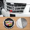 1pcs 142mm 3D ABS Car Front Emblem Grille logo Sticker Badge Accessories For Cadillac Escalade 2007-2014 Year