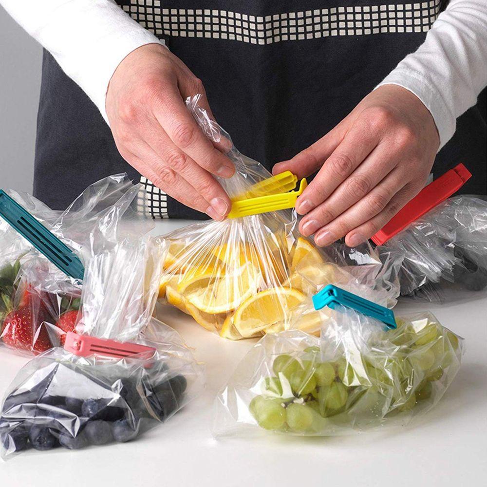 Creative Kitchen Home Snack Bag Food Storage Sealer Sealing Clips Clamp
