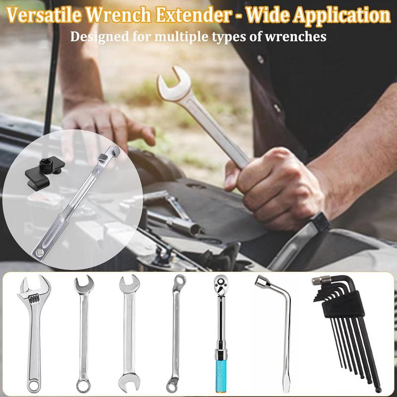 13.4in Universal Wrench Extension Tool Lever Arm Extension For Home Professional Use Adjustable Torque Wrench Extender