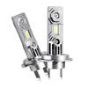 2Pcs LED Headlight Bulb High Brightness 10000 Lumens No Adapter Required Universal H7