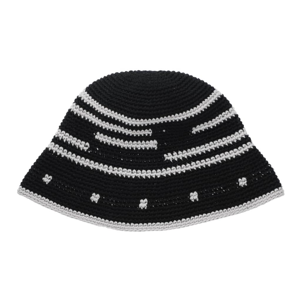 Базовая Энчи Вязаная Крючком Панама Ручная Работа Один Размер Подходит Бежевая Шляпа, Складная, Моющаяся, Вязаная, Согласованная по Цвету, Повседневная, Всесезонная, Все, Мужская и Женская,