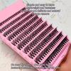 Mixed Length Segmented False Eyelashes 40D Thickness DIY Grafting Eyelashes Fake Eyelash Set  Women