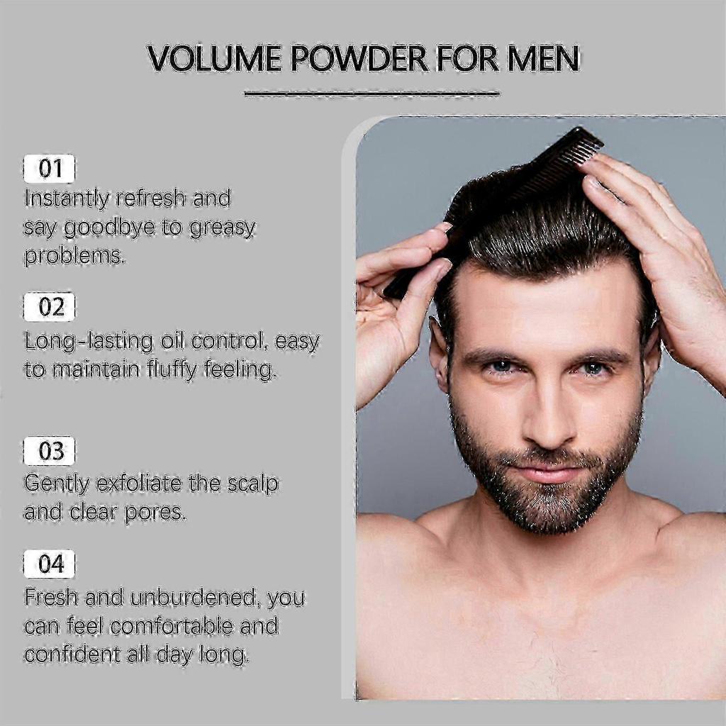 Hair Styling Powder, Volume Powder - Instantly Adds Texture & Volume, All-Natural Ingredients, Strong Hold