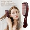 Dandruff Relief Comb Self-Cleaning Hollow Tooth Scalp Massage Dirt Removal Itching Reduction Scalp Care Comb with Skin Scraping Handle