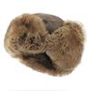 Winter Hat Thick Warm Men Women Fur Hat Male Windproof PU Leather Ski Earflap Cap Hat
