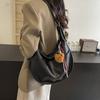 Autumn 2025 New Fashion Mori Dumpling Bag Simple Versatile Casual Crossbody Shoulder Bag