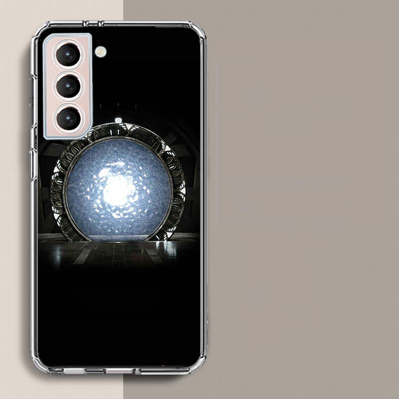 Чехол для телефона Stargate Atlantis для Samsung Galaxy S25 Edge S24 S23 FE S21 S20 S10 Plus S22 S26 Ultra Cover Прозрачные чехлы TPU Capa Sh