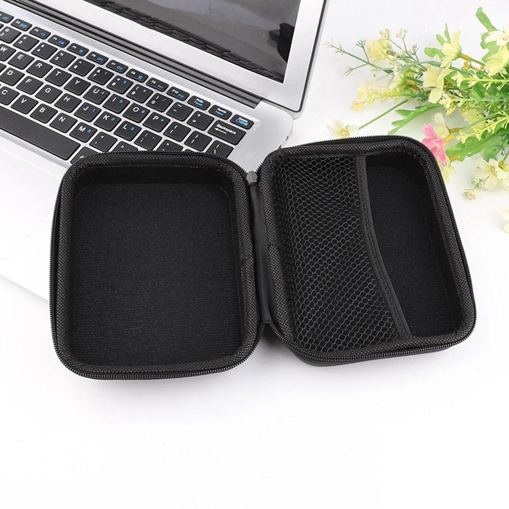 Чехол для переноски гарнитуры Квадратный противоударный ящик для наушников Сумка для гарнитуры Сумка для хранения наушников Чехол для наушников