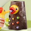 Игрушки Дети Детские Монтессори Обучающие Развивающие для Детей Дятел Лови Червяков Игрушка Малыш Магнитные Игры для Развития Малыша Сенсорный Домик