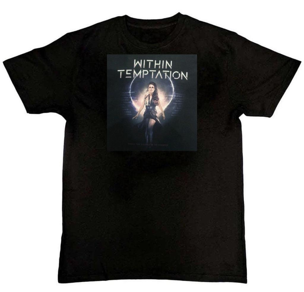 VTG Within Temptation 2019 Nightwish Epica Mens T-Shirt