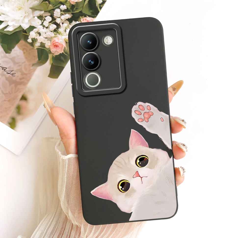 For vivo Y200 5G Case Popular Lovely Design Silicone Back Cover For Vivo y200 Y 200 5G Phone Protection Cases Bumper