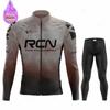 2025  Team Winter Thermal Fleece Cycling Clothing Men's Jersey Suit Warm Bicycle Bike Clothes MTB Maílllot Ciclismo Hombre