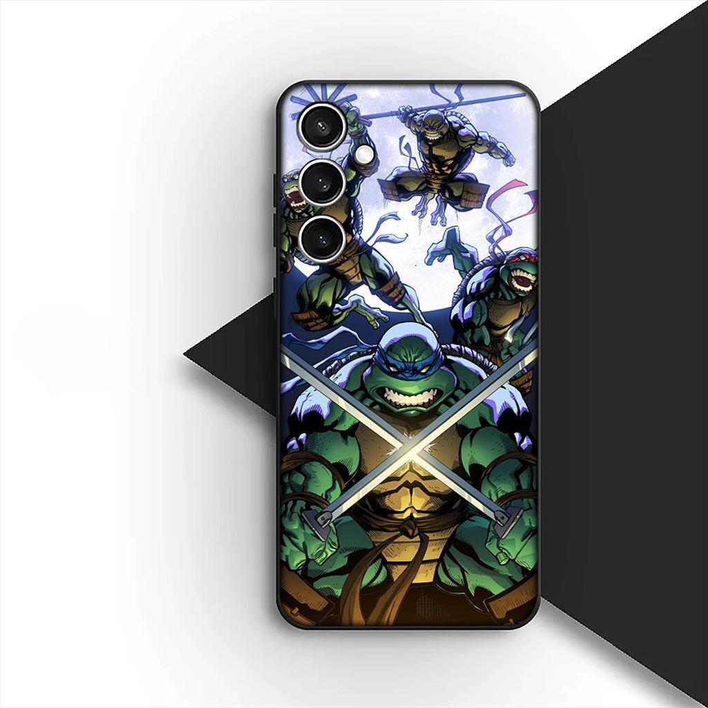 Cover for OPPO A80 A18 A16 A40 A17 A15 A38 A78 A79 A54 A57 A12 A60 5G 4G Casing Phone Case Anime N-Ninja-Comics T-Turtles-Lovely