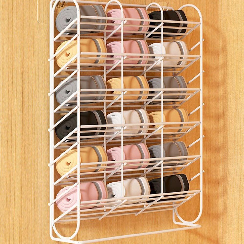 Iron Underwear Sock Organizer No-Punch Sock Storage Hanging Rack Underwear Storage Rack for Home