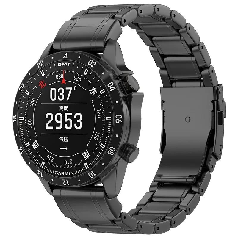 ONEQuickFit 26мм 22мм Ремешок для Garmin MARQ Aviator/Captain Титановый Браслет для Garmin Fenix 8 7 7X 5 Plus 6X Pro Enduro 2 РемешокMN