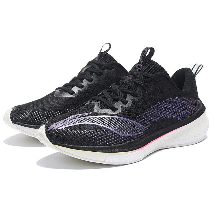 Li Ning Red Hare 5 Pro Нескользящие Износостойкие Низкие Беговые Кроссовки Женские Черные ARMS004-16