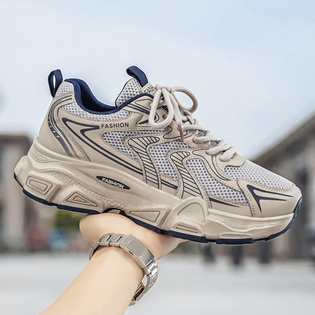 Men Breathable Casual Sneakers Lightweight Sport Walking Shoes Sizes 39-44 for Commuting Travel Outdoor and Everyday Wear