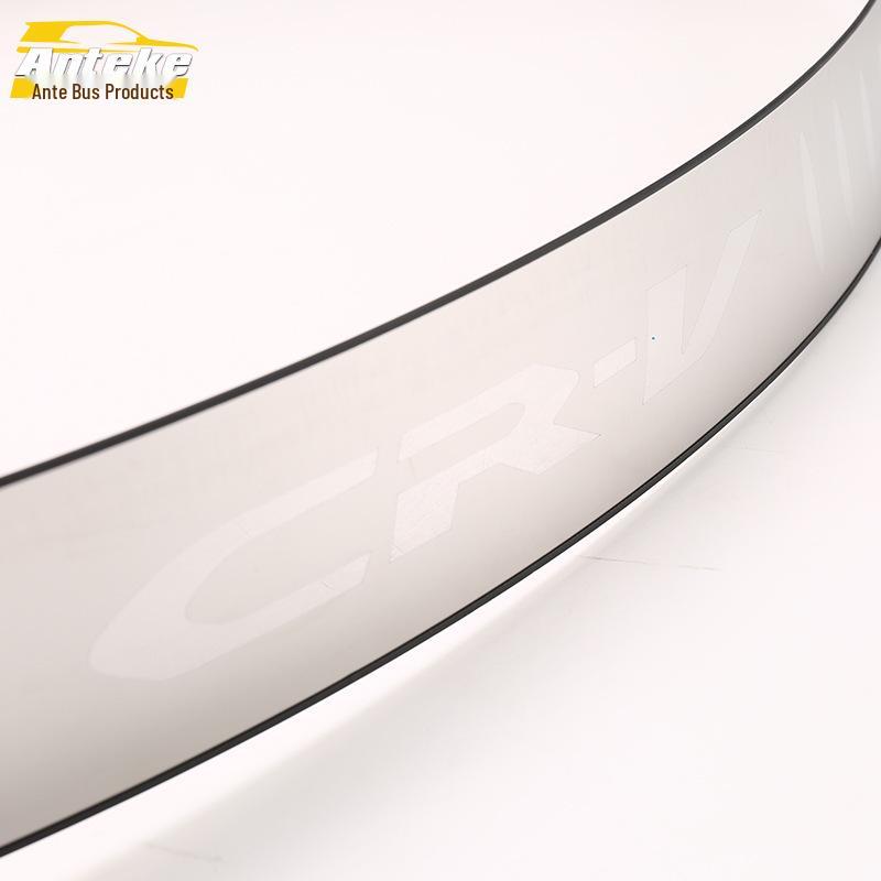 15 CRV Задний бампер Нержавеющая сталь Декоративная накладка и Защита багажника