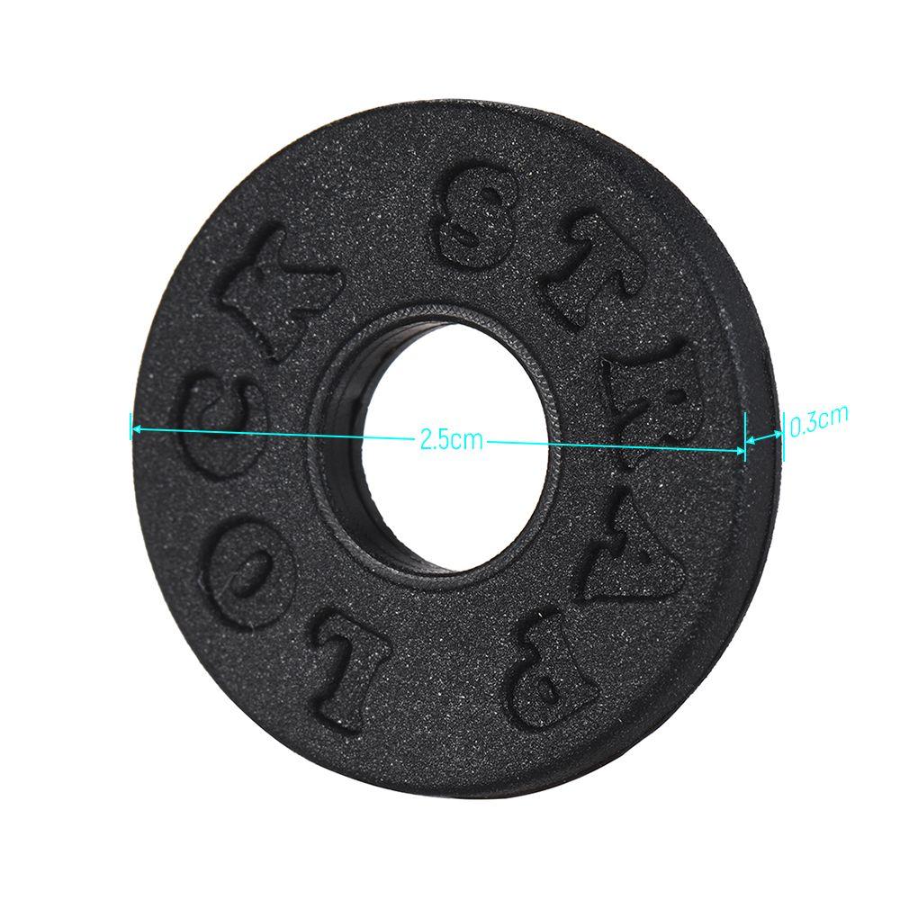 4pcs Light Professional Useful Guitar Parts Lock Rubber Guitar Strap Locks Bass Belt Blocks