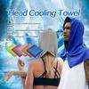 Охлаждающее полотенце с капюшоном, 5 шт./набор Охлаждающее полотенце с капюшоном с испарительной технологией охлаждения, Очень подходит для спорта, фитнеса, тренажерного зала