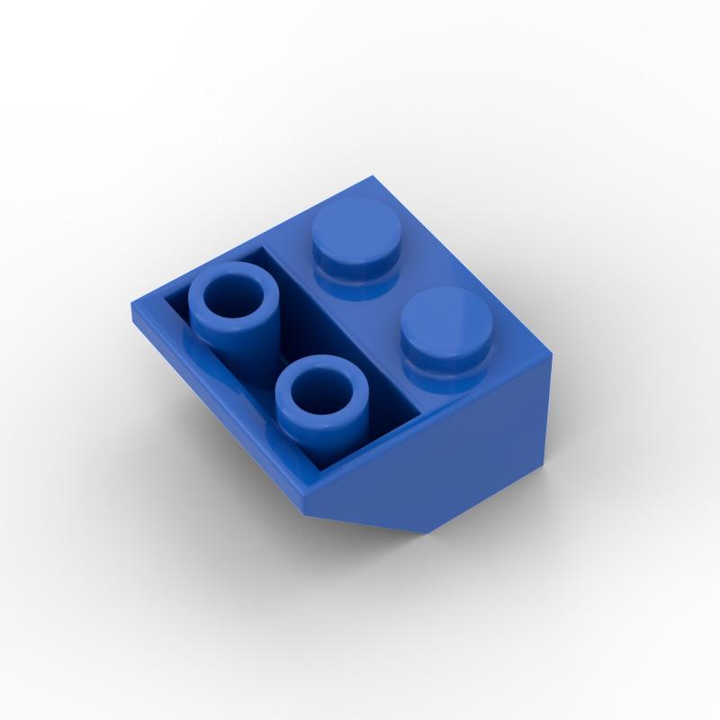 200 ШТУК Кубики MOC 100 ШТУК 2x2 45 Перевернутый скат Классические Строительные Блоки Комплект Совместимый с 3660 Аксессуары для крыши дома City