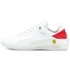 Мужские кроссовки Scuderia Ferrari Drift Cat Delta Бело-красные Повседневные 306864-02