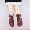 1 Pair 1/12 Mini High Top Boots Toys Accessories Miniature Boots Gift Doll Shoes for Ob11/Bjd