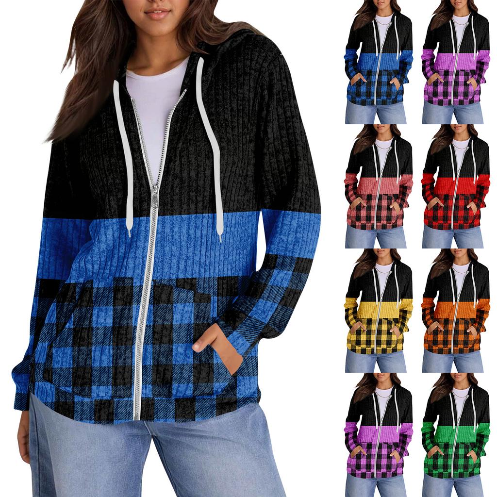 Hoodies For Women Trendy Tops Casual Fall Fashion Long Sleeve Sweatshirt With Pockets Pullover Lightweight