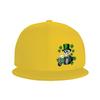 Скелет Лепрекон Пьет Пиво День Святого Патрика Кепка-Snapback Регулируемая Бейсболка для Взрослых