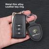 For Alfa Romeo 2026 Hot Sticker Leather Car Keychain Logo Styling Key Chain Rings Auto Accessorie For Alfa Romeo 4C 159 166 Spid