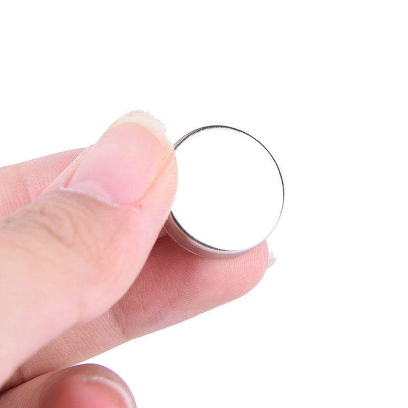 10 Empty Round 20Mm Tin Pans For Powder Eyeshadow Responsive To Magnets