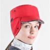 Warm Hat Flat Cap Windproof Ski Cap Practical Winter Hat with Ear Flaps