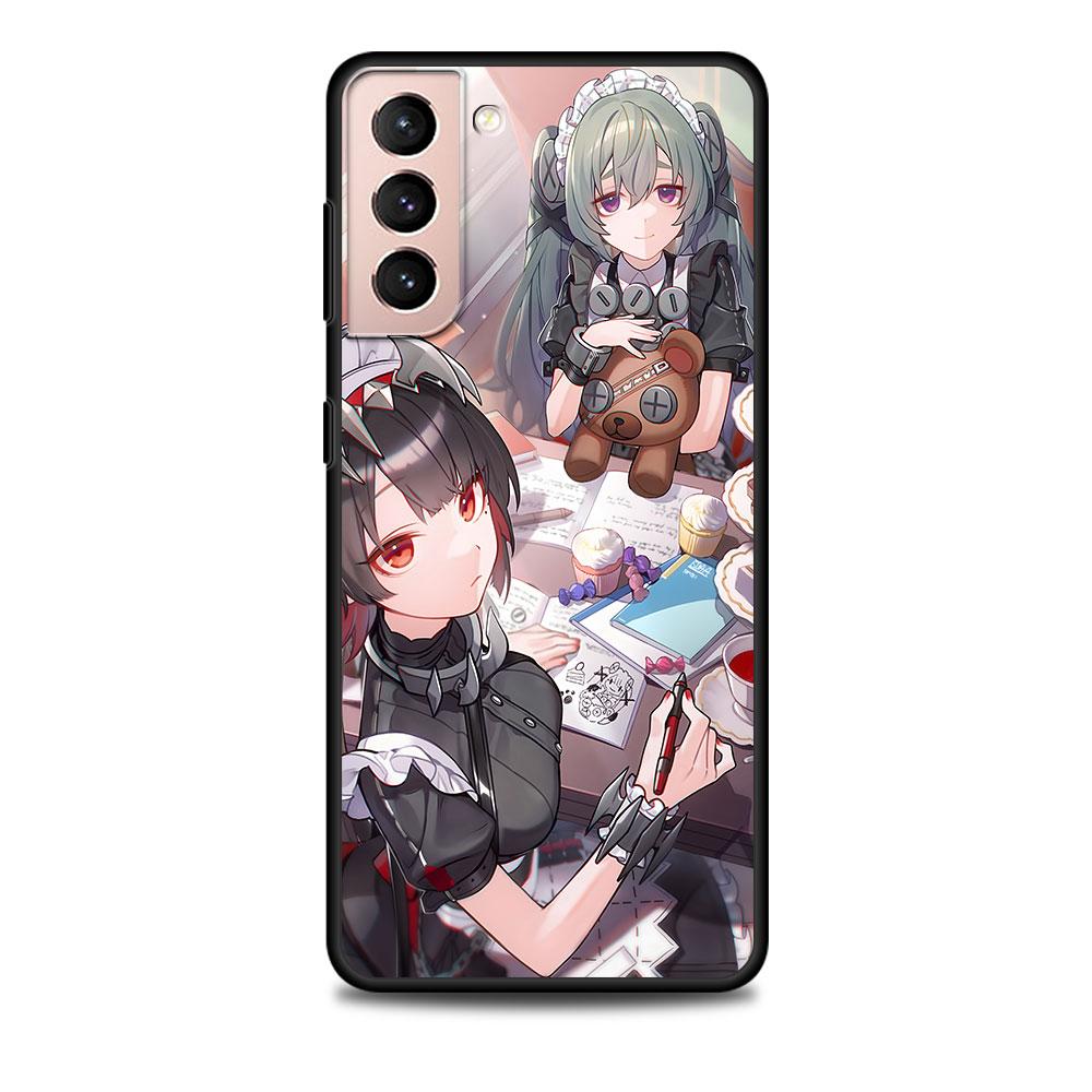 Чехол Wise Belle Zenless Zone Zero для Samsung Galaxy S23 S21 S20 FE S24 S22 Ultra S10 S10e S9 Plus Мягкий Черный ТПУ Чехол для Телефона